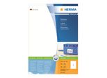 Herma 4631 Etichette Premium A4, Carta Bianca 210X297 Mm Opaca 200 Pz.