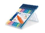 Staedtler® 323 SB10 Penna A Punta In Fibra Triplus® Color 323 - Circa 1,0 Mm, Confezione, 10 Colori