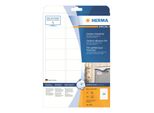 Herma Etik. A4 Outdoor Klebefolie Weiß 63,5X33,9 Mm 240 St.