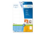 Herma 4390 Etichette Premium A4, Carta Bianca 70X37 Mm Opaca 600 Pz.
