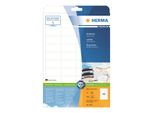 Herma 4357 Etichette Premium A4 Bianco 48,5X25,4 Mm Carta Opaca 1000 Pz.