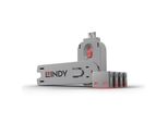 Lindy Blocco Porta Usb Tipo A 4Xrosa Con Chiave