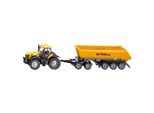 Sieper Siku 1858 Trattore Jcb Con Carrello E Cassone Ribaltabile 1858