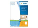 Herma Herma Etichette Indirizzo Premium A4 199,6X289,1 Mm Carta Bianca Opaca 100 Pz.