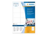 Etichette A4 Bianche 63,5X46,6 Mm Carta Mobile-Rimovibile Opaca 1800 Pz.