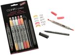 Pennarelli Copic Per Hobby Ciao 5+1 Set, Colori Pastello