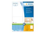 Herma Superprint - Etichette Autoadesive - Bianco - 99,1 X 139 Mm - 400 Pezzi (100 Fogli X 4) (4250)