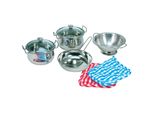Set Di Pentole In Acciaio Inox Per Bambini Bino