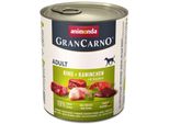 Animonda Grancarno Adult Manzo E Coniglio Con Erbe 800Gx6