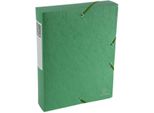 Scatola D'archivio Exacompta Dorso 60 Mm Con Etichetta In Cartone Manila Scotten Nature Future, Verde, Cartone, A4, 240 X 320 X 60 Mm
