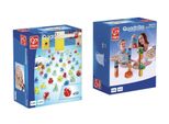 Hape E6035 - Set Di Biglie, Quadrilla, 50 Pezzi Incl. Borsa Per Riporre, Da 4 Anni, Multicolore