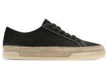 Clarks Scarpe Da Ginnastica Da Donna In Pelle Nabuk Nera Hidi Holly 36