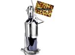 Brubaker Portabottiglie Da Vino Giocatore Di Baseball Portabottiglie Oggetto Decorativo In Metallo Con Biglietto D'auguri Per Regalo Vino