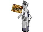 Brubaker Portabottiglie Vino Sciatore Portabottiglie Oggetto Decorativo In Metallo Con Biglietto D'auguri Per Regalo Vino