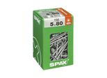 Set 150 Viti Spax Torx In Acciaio A Testa Svasata, Diam.5 Mm X L.80 Mm