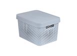 Curver Infinity Dots 17L Scatola Con Coperchio Grigio Chiaro