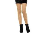 Leg Avenue - Collant Trasparente Golden