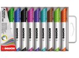 Marcatore Kores Per Lavagna Bianca K Marker XW1, Punta Tonda, Confezione Da 10 Pz