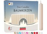 Candele Per Albero Di Cera Brubaker - Candele Natalizie Per Piramidi E Archi Di Candele - Candele Piramidali Per Albero Di Natale, 100 Pezzi, Champagne