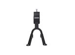 Simson | Supporto Doppio | Regolabile Da 34 Mm A 44 Mm, Piastra Larga 30 Mm, Nero