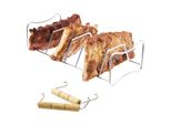 B-Goods Bremermann Porta Costine E Arrosto, 2In1, In Acciaio Inox Con Maniglie