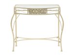 Vidaxl Tavolino In Metallo Stile Francese 82X39X76 Cm Golden