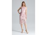 Figl Abito Midi Donna Founuku Rosa S