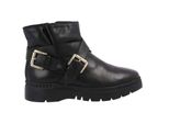 Geox Donna D Emsley A Stivali Con Cerniera In Pelle Nera 37