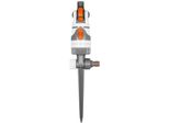 Bradaswl-Z01 Irrigatore Circolare Bradas Linea Bianca, 4 Funzioni, Con Picchetto A Terra