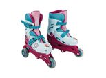 Mondo Toys - Disney Frozen - 3 Pattini In Linea - Pattini Regolabili A Doppia Funzione - Ruote In Pvc - Taglia S/M 29/32 - 28299 Mondo
