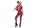 Costume Sexy Da Supereroe Rosso Porpora - L