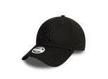 New Era 9Forty Womens Mlb Ny Yankees League Essential Black Black Cap - Uni