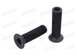Progrip Impugnatura In Gomma "722"" Tipo: Road, 1 Componente Nero, Aperta"