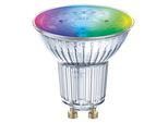 Ledvance Led Smart+ Riflettore In Vetro 4,9W = 50W GU10 350Lm Rgbw 2700K-6500K 45° Dimmerabile App Google Alexa Wifi
