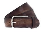 Vanzetti Pelle Cintura Genuine Beauty 35Mm Full Leather Belt W115 Baileys Marrone