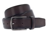 Vanzetti Pelle Cintura Classics 35Mm Cambered Belt W80 Dark Brown Marrone
