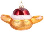 Brubaker Salsiccia Di Natale In Rotolo - Saluti Dal Mercatino Di Natale - Baubles Natalizi In Vetro Dipinti A Mano - Baubles Per La Decorazione Dell'albero Di Natale - 12 Cm