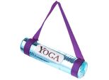 Brubaker Yoga Mat Blue - Guaina Di Natale In Vetro Dipinta A Mano - Decorazione Dell'albero Di Natale Figurine Divertenti Decorazione Pendente - Circa 11 Cm