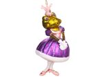 Brubaker Principessa Ranocchia - Guaina Di Natale In Vetro Dipinta A Mano - Decorazione Dell'albero Di Natale Figurine Divertente Decorazione Pendente Albero Bauble - 14 Cm