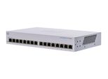 Cisco CBS110 - Non Gestito - L2 - Gigabit Ethernet (10/100/1000) - Full Duplex - Montaggio A Rack - 1U