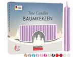 Brubaker Candele Per Albero In Cera - Candele Natalizie Per Piramidi E Archi Di Candele - Candele Piramidali Candele Per Albero Di Natale, 200 Pezzi, Lilla