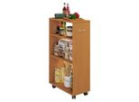 Carrello Di Servizio Per Mobili Da Cucina Tusal Libro A. 85 X L. 25 X P. 50 Cm