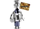 Brubaker Portabottiglie Vino Infermiera - Scultura In Metallo Portabottiglie - 23 Cm - Regalo Vino Anche Per Infermiera Sanitaria - Con Biglietto Di Auguri