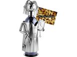 Brubaker Portabottiglie Medico - Scultura In Metallo Portabottiglie - 20 Cm - Regalo Per Pazienti Studenti Di Medicina - Con Biglietto Di Auguri
