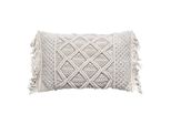 Cuscino "Macramé"" 30X50 Cm - Atmosphera CréAteur D'intéRieur"