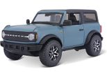 Maisto 31530 - Modellino Auto - Ford Bronco Badlands '21 (Blu, Scala 1:24)