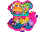 Polly Pocket Fenicottero Party Playset, Incl. 2 Figure E Accessori