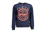 Felpa Plein Sport Uomo Tessile Blu SF11140 - Taglia: 2XL