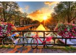 Wooden City Ruote Puzzle In Legno Di Amsterdam 2In1, 300 Pezzi Eco