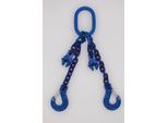 Catena Da Imbracatura Grado 10 A 2 Fili 1,0 M 13 Mm Con Accorciamento Blu